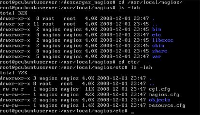 Instalación y configuración de Nagios para monitorizar la red - Compilar e instalar Nagios